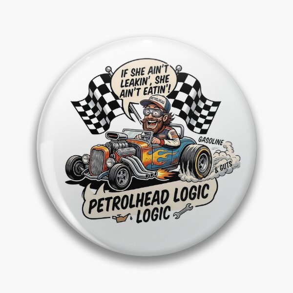 Item preview, Petrolhead Logic - Funny Motorsport Hot Rod Art designed and sold by MonodyStore.
