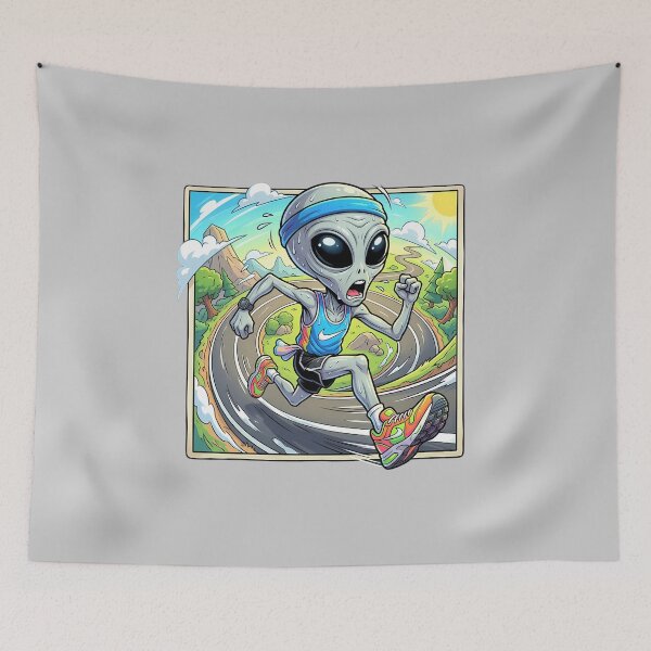 Item preview, Alien Runner Cardio Workout Is Killing Me designed and sold by Sunkhung.