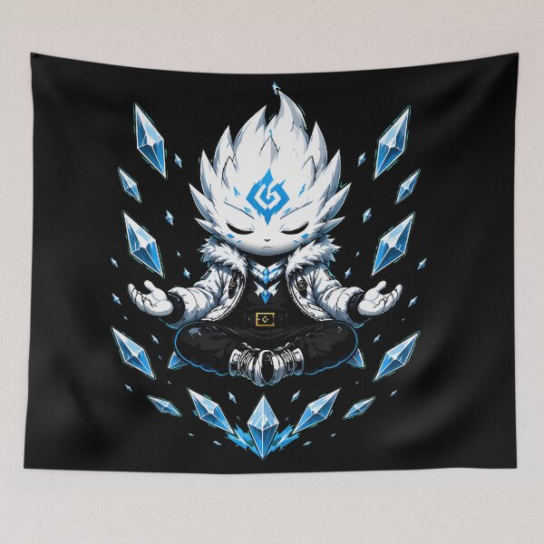 Item preview, GLYPH BEASTS Thunder Ice Wanderer designed and sold by Ekracreatives.
