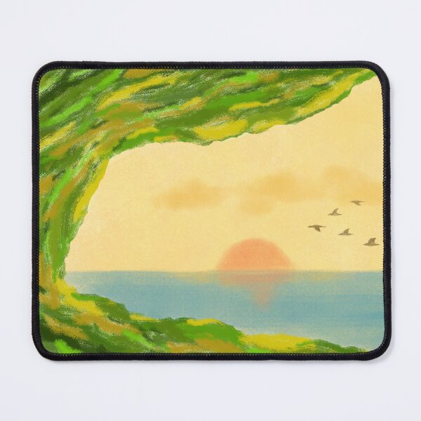 Item preview, A peaceful coastal view designed and sold by greenPQBstudio.