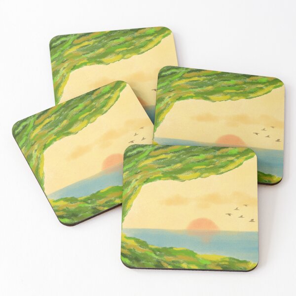 Item preview, A peaceful coastal view designed and sold by greenPQBstudio.