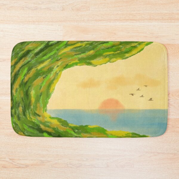 Item preview, A peaceful coastal view designed and sold by greenPQBstudio.