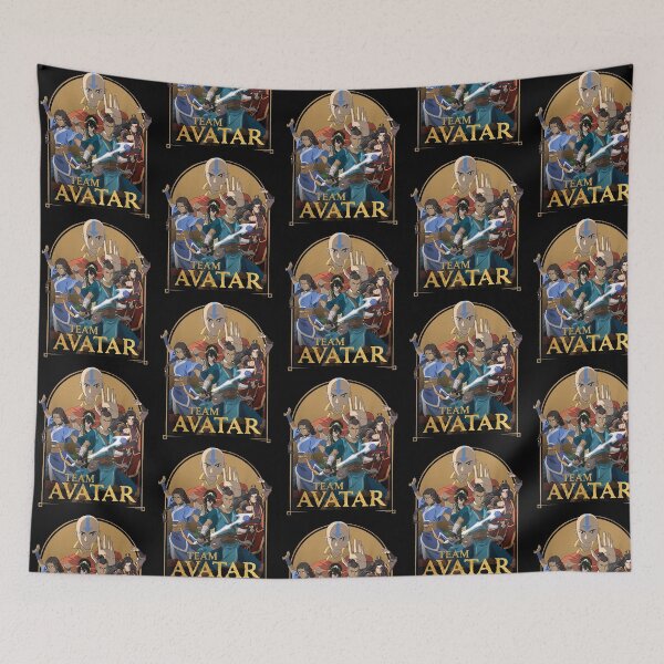 Item preview, Team Avatar Elemental Heroes Group Vintage Anime Fantasy Design designed and sold by nojany.