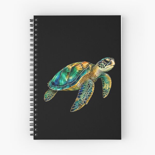 Item preview, Sea Turtle Watercolor Art – Colorful Ocean Nature Illustration designed and sold by ColorSplash123.