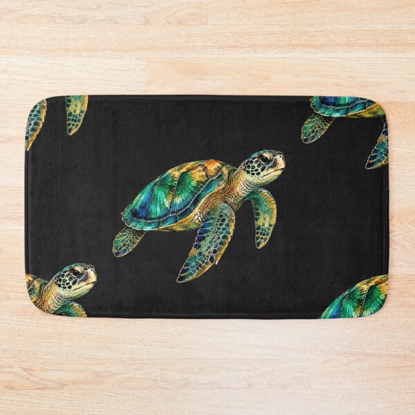 Item preview, Sea Turtle Watercolor Art – Colorful Ocean Nature Illustration designed and sold by ColorSplash123.