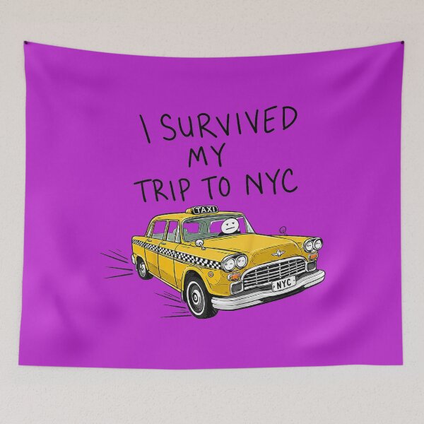 Item preview, Funny I Survived My Trip to NYC designed and sold by melodycook.