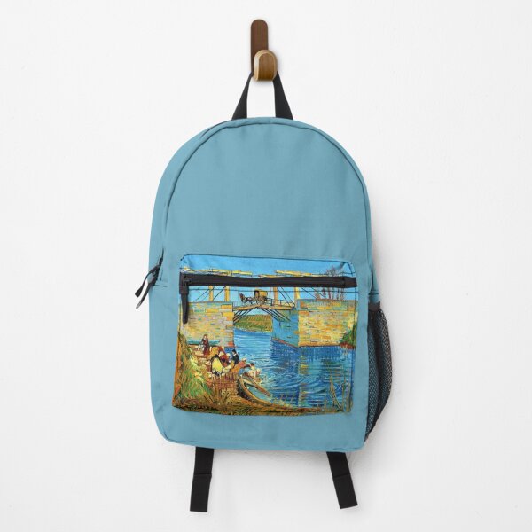 Item preview, The Langlois Bridge at Arles Vincent van Gogh painting designed and sold by ArtUnova.