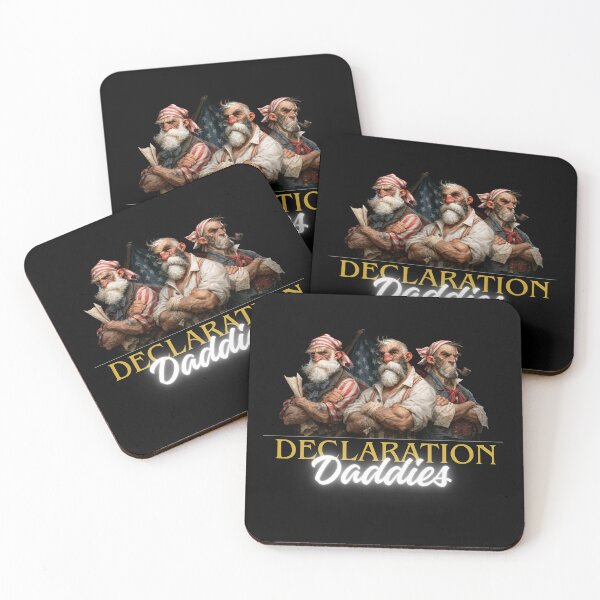 Item preview, Declaration Daddies Funny Design 4th of July America Strong Man  designed and sold by DarkRelicStudio.