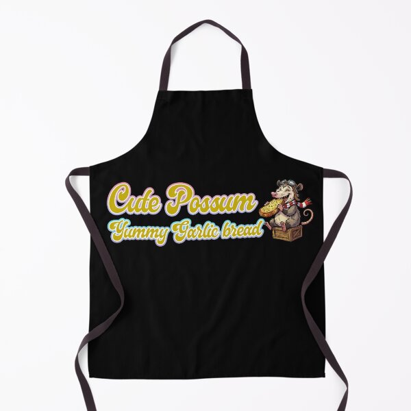 Item preview, Cute Possum Yummy Garlic Bread designed and sold by LOVEARTDESIGN.