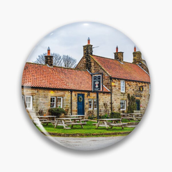 Item preview, The Wheatsheaf, Egton Village Inn and Picnic Tables, Yorkshire, England designed and sold by Paul Thompson Photography.