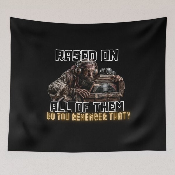 Item preview, Raised On All of Them Vintage Funny Old Times designed and sold by DarkRelicStudio.