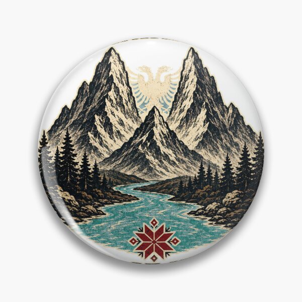Artikelvorschau, Albanian Alps – Wild at Heart entworfen und verkauft von NorthPeak Studio.