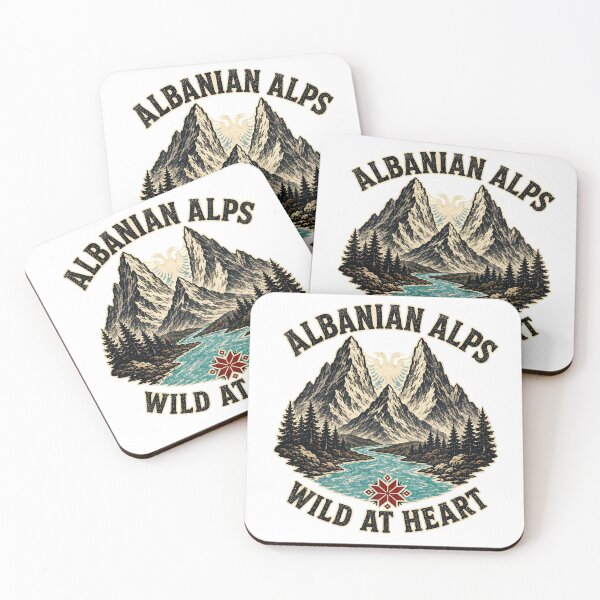 Item preview, Albanian Alps – Wild at Heart designed and sold by NorthPeak Studio.