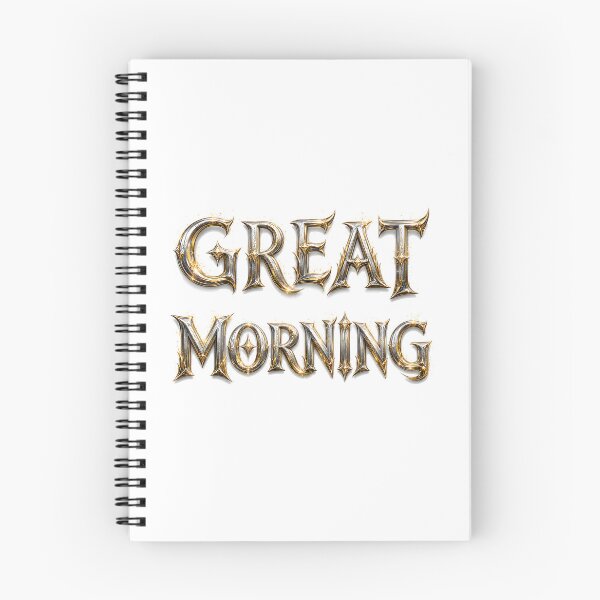 Item preview, Gilded Dawn Majesty: A Great Morning Greeting designed and sold by BlissBlvdShop.