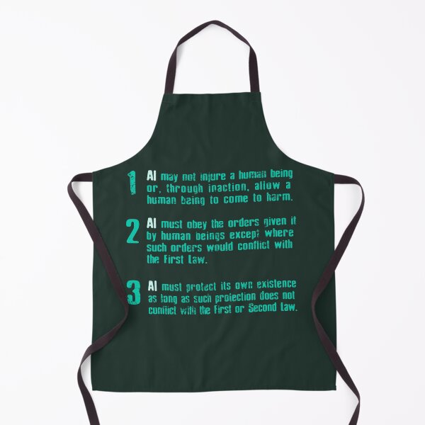 Item preview, No AI / Anti-AI Symbol - Asimov Robotics Laws designed and sold by Frank J. Art.