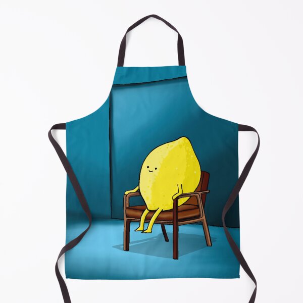 Item preview, Lemon sat on chair ready to be interviewed. designed and sold by BluluStudio.