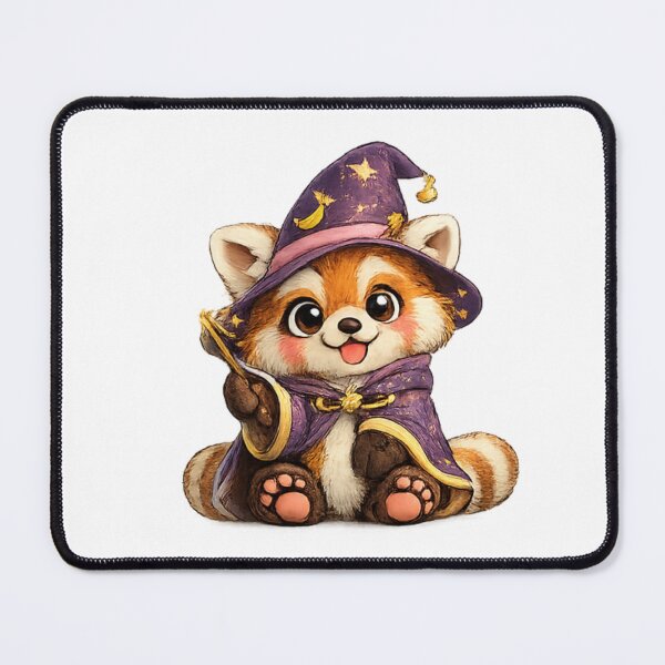 Item preview, red panda magican designed and sold by Savnyy.