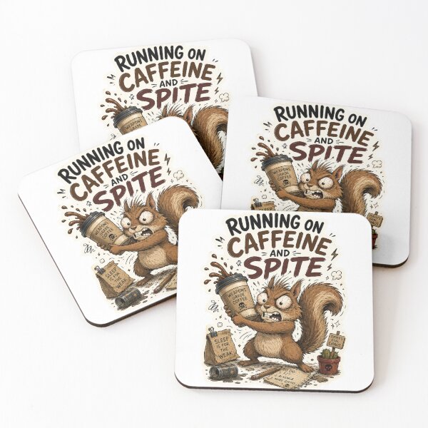 Item preview, running on caffeine and spite designed and sold by Vexorask.