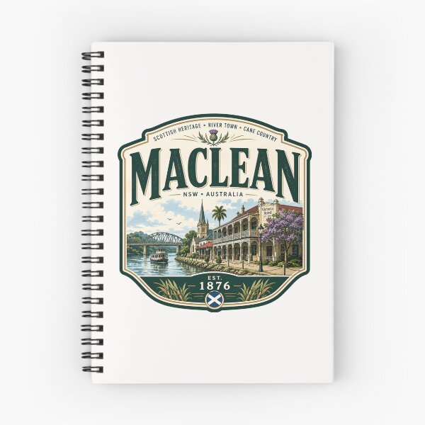 Item preview, Maclean NSW Australia designed and sold by PamLeeDesign.