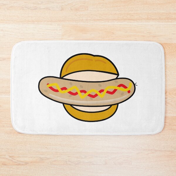 Item preview, Bratwurst with ketchup and mustard designed and sold by Wurstlady.