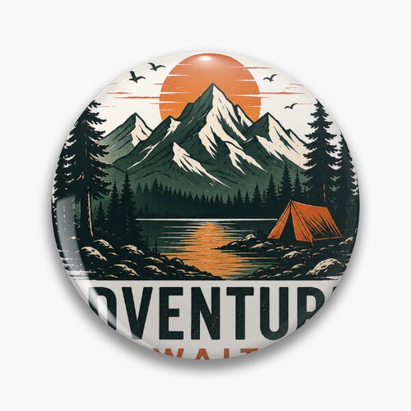 Item preview, Adventure Awaits designed and sold by BlackPineLab.