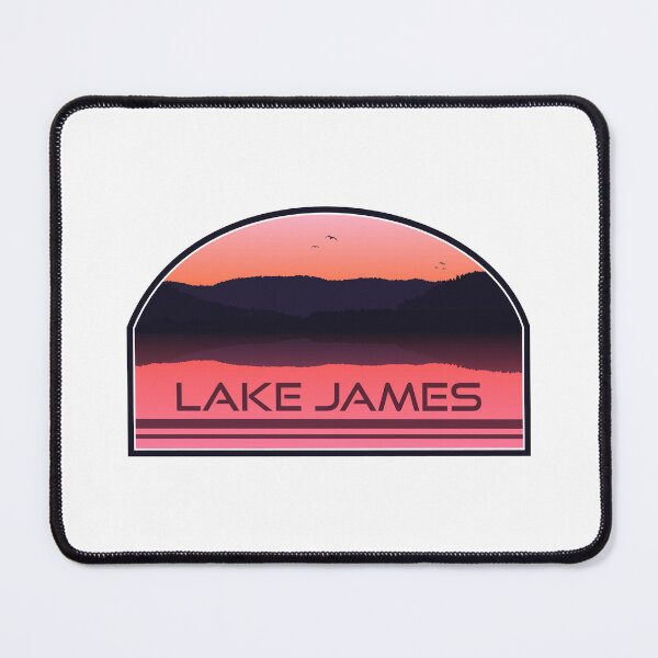 Item preview, Lake James North Carolina Red Sunrise designed and sold by Esskay Designs.
