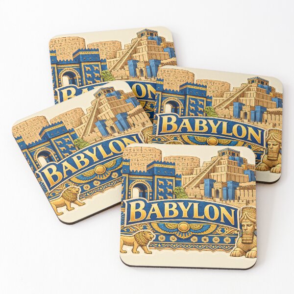 Item preview, Babylon Ancient City Illustration  designed and sold by Alice Cristalis.