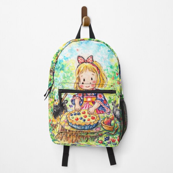 Item preview, Cute Chibi Girl Baking a Berry Pie  designed and sold by m-y-A-I-A-R-T-.