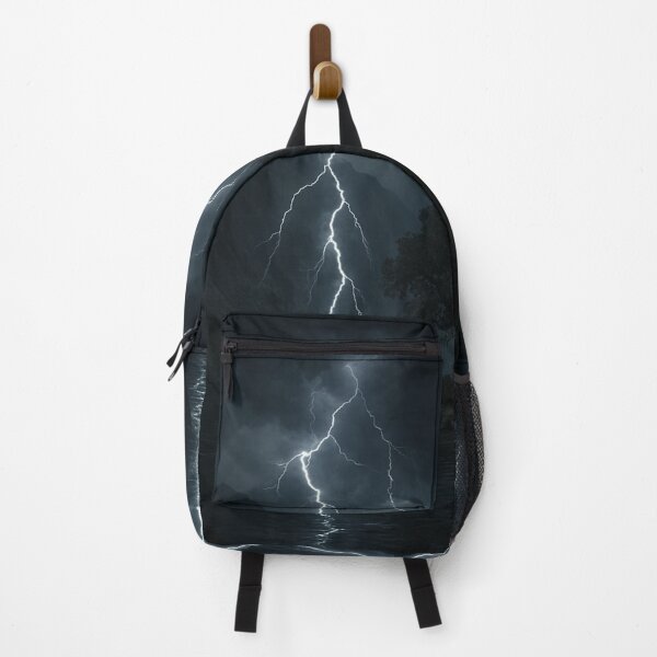 Item preview, Storm of Light – Dark Fantasy Lightning Tree | Gothic Nature Wall Art designed and sold by LovecraftArtist.