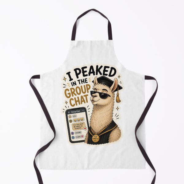 Item preview, I Peaked In The Group Chat Funny designed and sold by Vexorask.