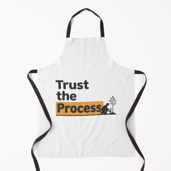 Item preview, Trust the Process Motivational Typography Growth Mindset Graphic T-Shirt designed and sold by StickerNestYou.