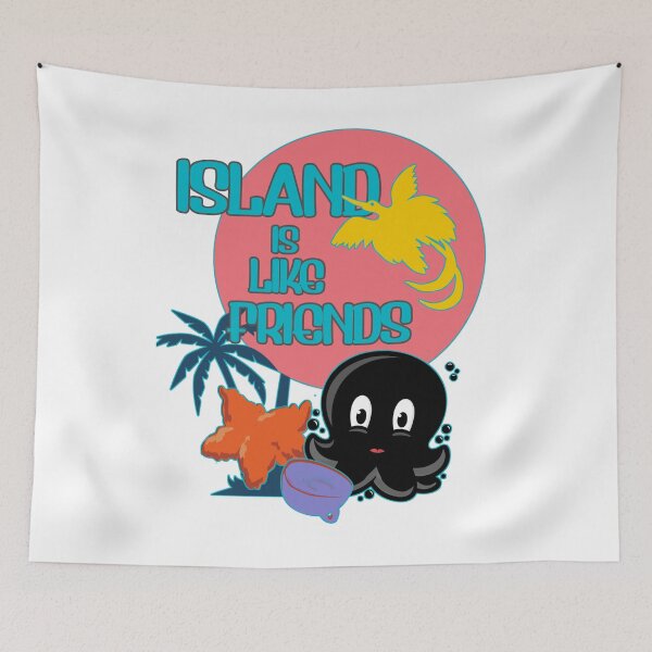 Item preview, Island is funny poetry saying designed and sold by vibeno1.