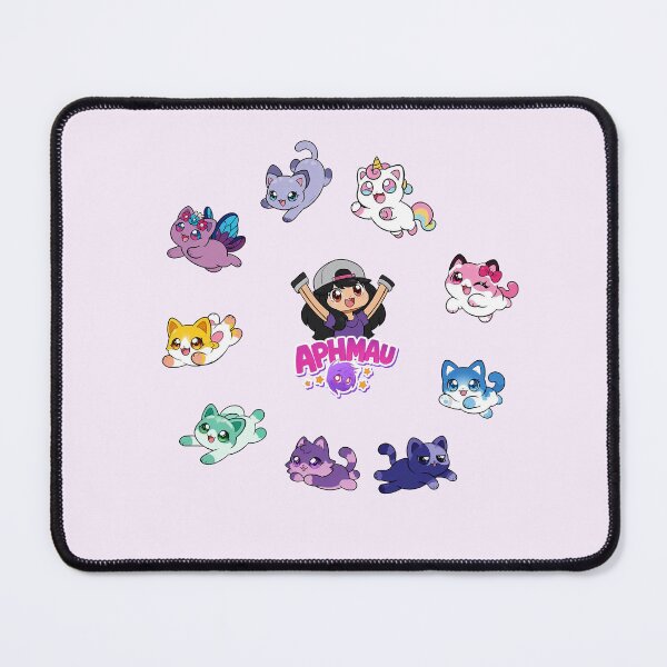 Item preview, Aphmau unicorn and cats art stickers designed and sold by Infdesigner.