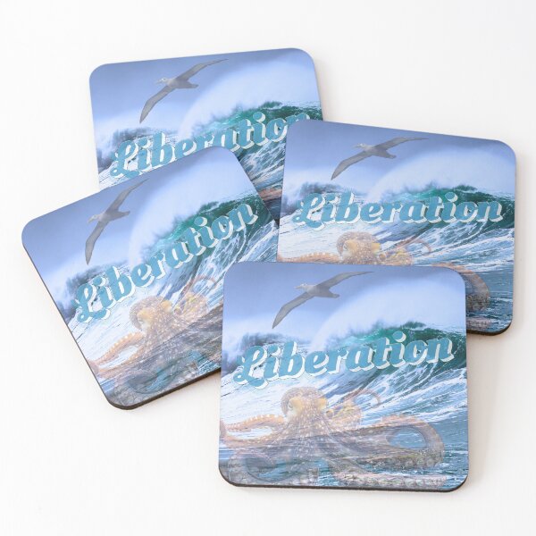 Item preview, Liberation Ocean Octopus Wave designed and sold by GeoGoose.