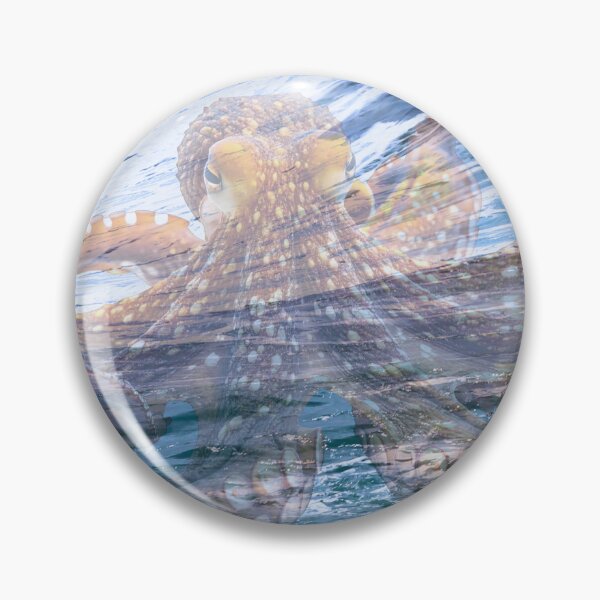 Item preview, Liberation Ocean Octopus Wave designed and sold by GeoGoose.