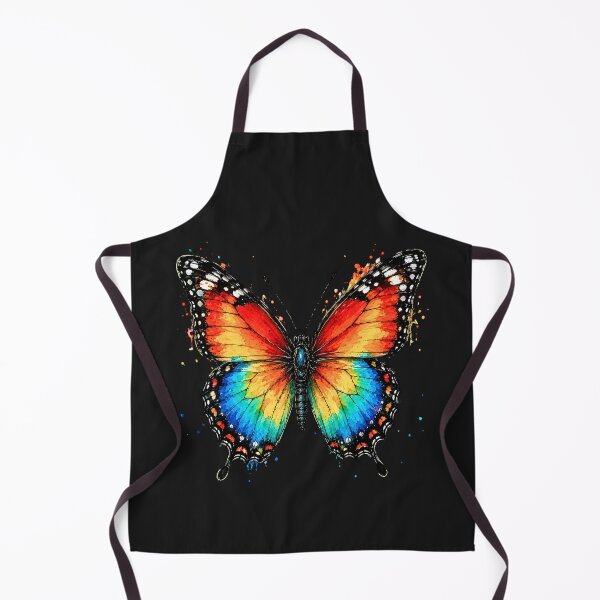 Item preview, Rainbow Butterfly Watercolor Art – Colorful Nature Illustration designed and sold by ColorSplash123.