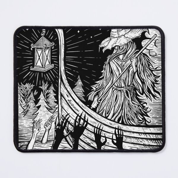 Item preview, The Hermit - Gothic Fantasy Tarot Ilustration  designed and sold by Arcanumart.