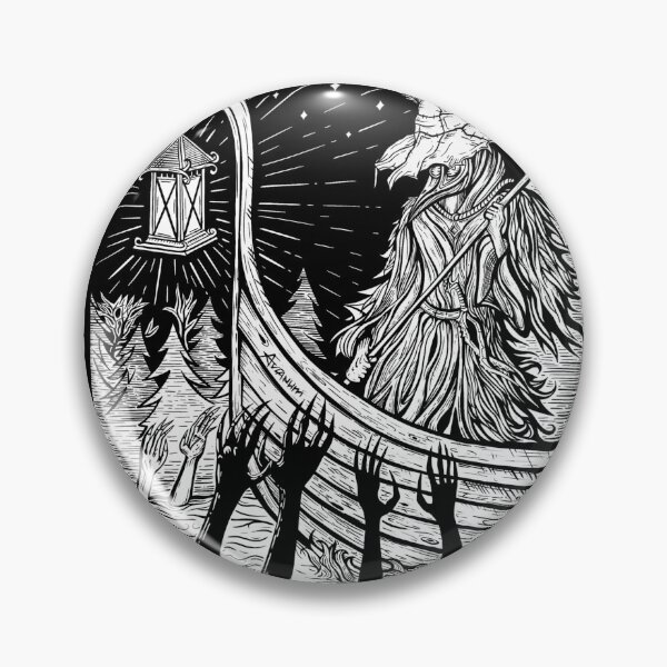 Item preview, The Hermit - Gothic Fantasy Tarot Ilustration  designed and sold by Arcanumart.