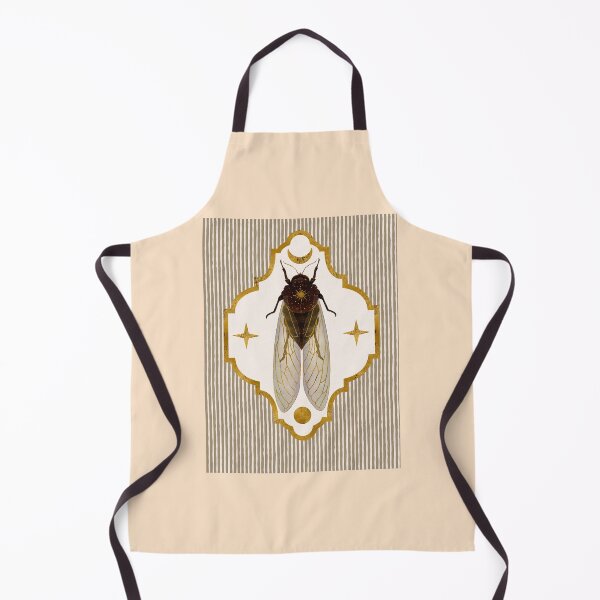 Item preview, Celestial Beetle Frame Linen Pattern Design designed and sold by Grin Katalina Floral Patterns & Cozy Art.