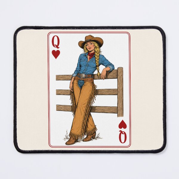 Item preview, Queen Of Hearts Cowgirl designed and sold by legendaryskins.