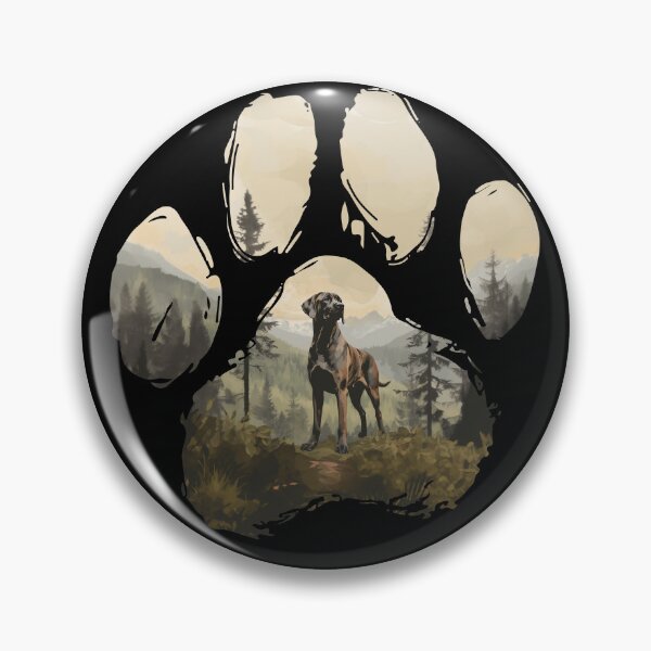Item preview, Funny Fila Brasileiro Paw Foggy Mountain Tree Mom Dad Kids designed and sold by rafaeltto.