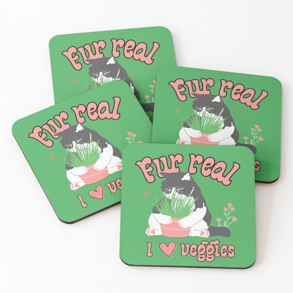 Item preview, Fur Real I Love Veggies Cat designed and sold by TheBeeKindSpace.