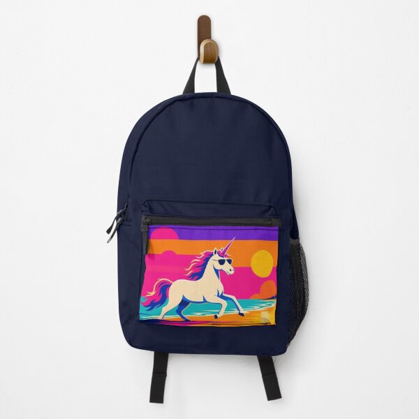 Item preview, Sunset Unicorn – Playful Summer Fantasy Art designed and sold by Dogandesighn.