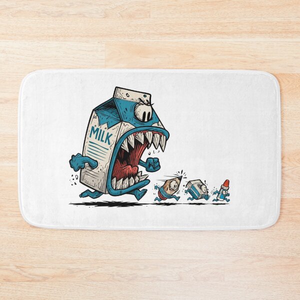 Item preview, Monster Milk Carton Chasing School Supplies Funny Back to School designed and sold by VectorForge.