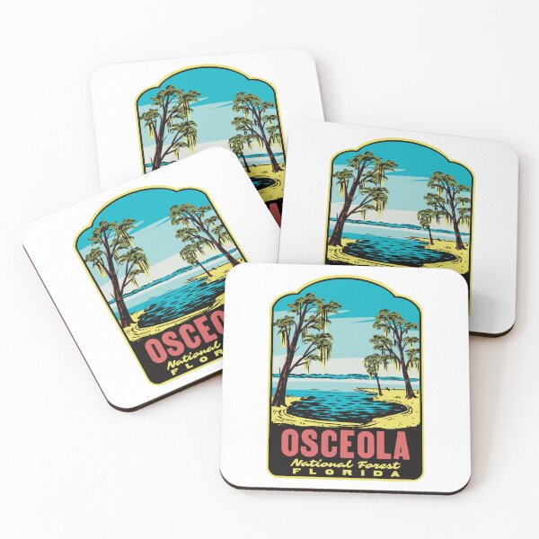 Item preview, Osceola National Forest Ocean Pond Retro Florida Art designed and sold by HalpinDesign.