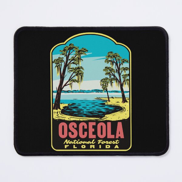 Item preview, Osceola National Forest Ocean Pond Retro Florida Art designed and sold by HalpinDesign.