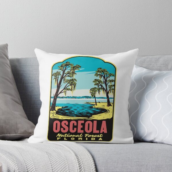 Item preview, Osceola National Forest Ocean Pond Retro Florida Art designed and sold by HalpinDesign.