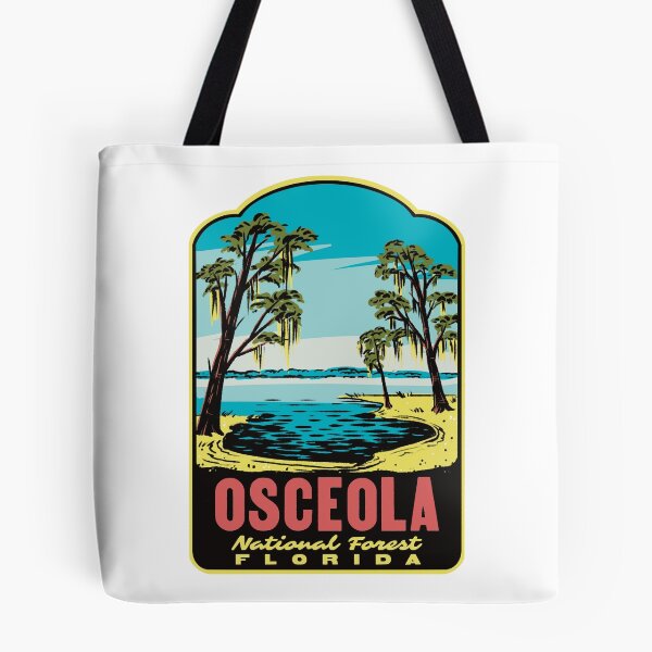Item preview, Osceola National Forest Ocean Pond Retro Florida Art designed and sold by HalpinDesign.