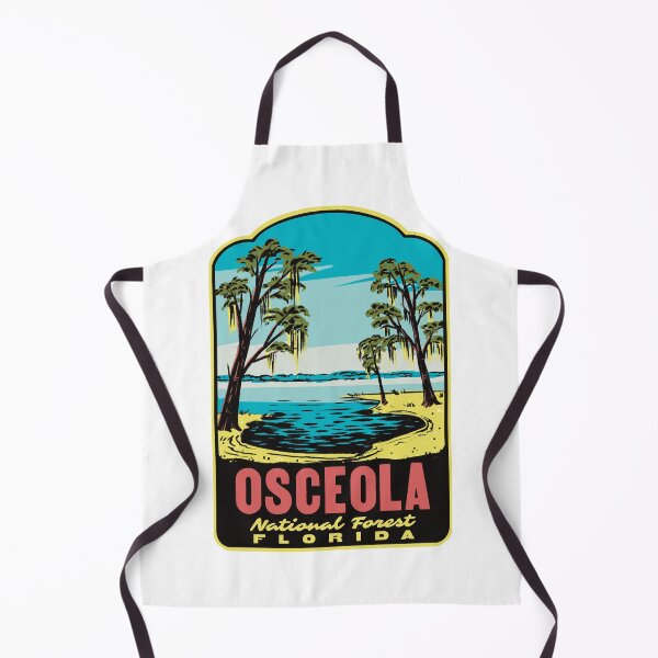 Item preview, Osceola National Forest Ocean Pond Retro Florida Art designed and sold by HalpinDesign.