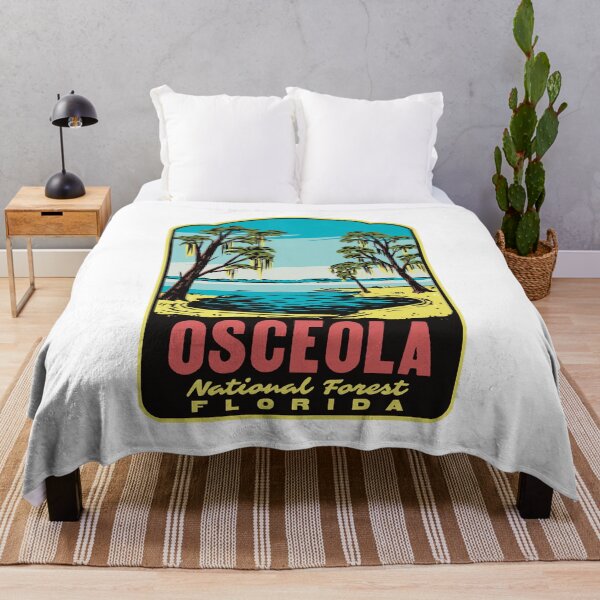 Item preview, Osceola National Forest Ocean Pond Retro Florida Art designed and sold by HalpinDesign.